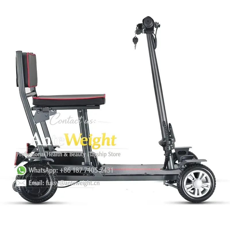 

Factory sealed Scooter Mobility Folding Made Original New Mobility Scooter Folding Electric Mobility Scooter 4 Wheel