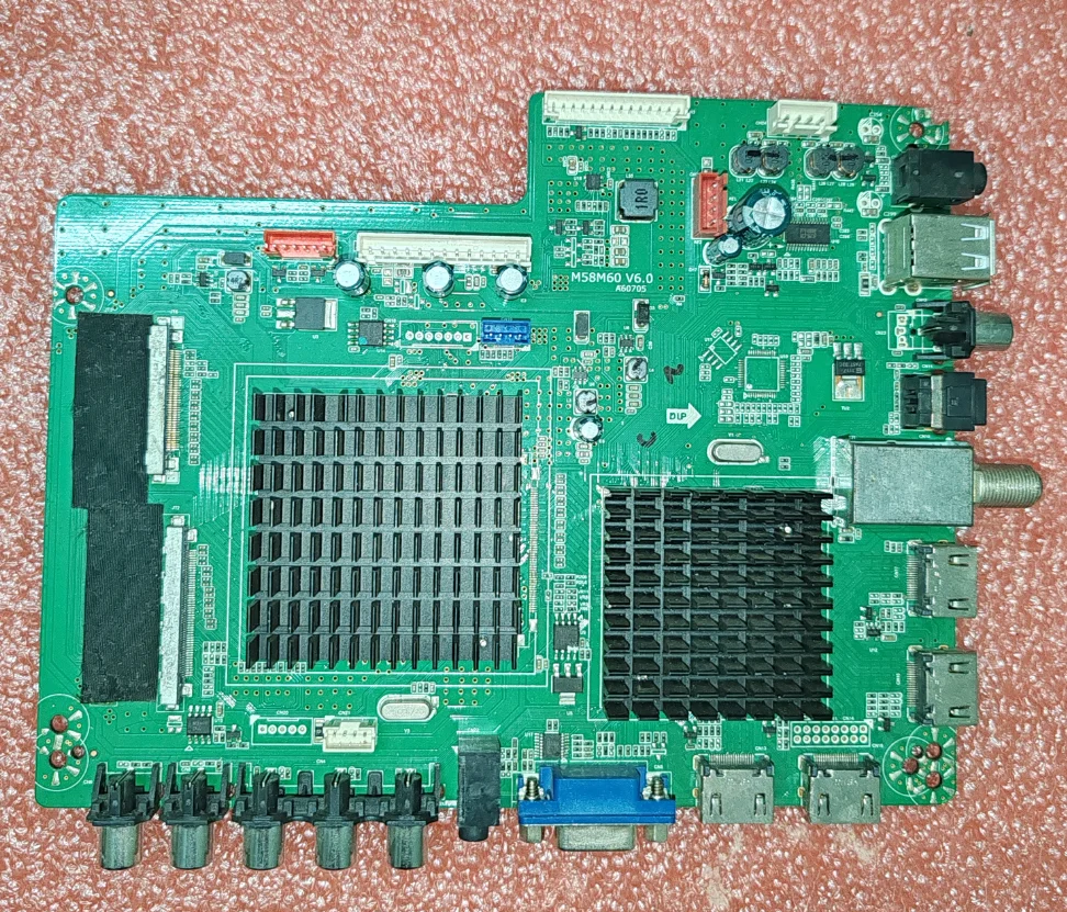 

M58M60 V6.0 4K TV motherboard, physical photo, tested well