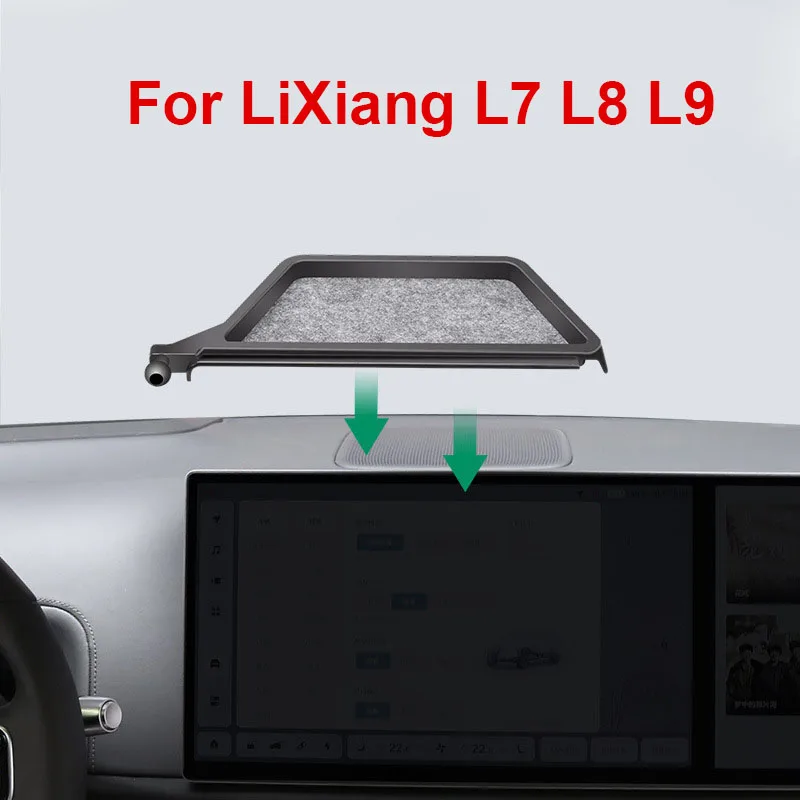 

For LEADING IDEAL LiXiang L7 L8 L9 2023 2024 Car Mobile Phone Holder GPS Navigation Bracket Special Base