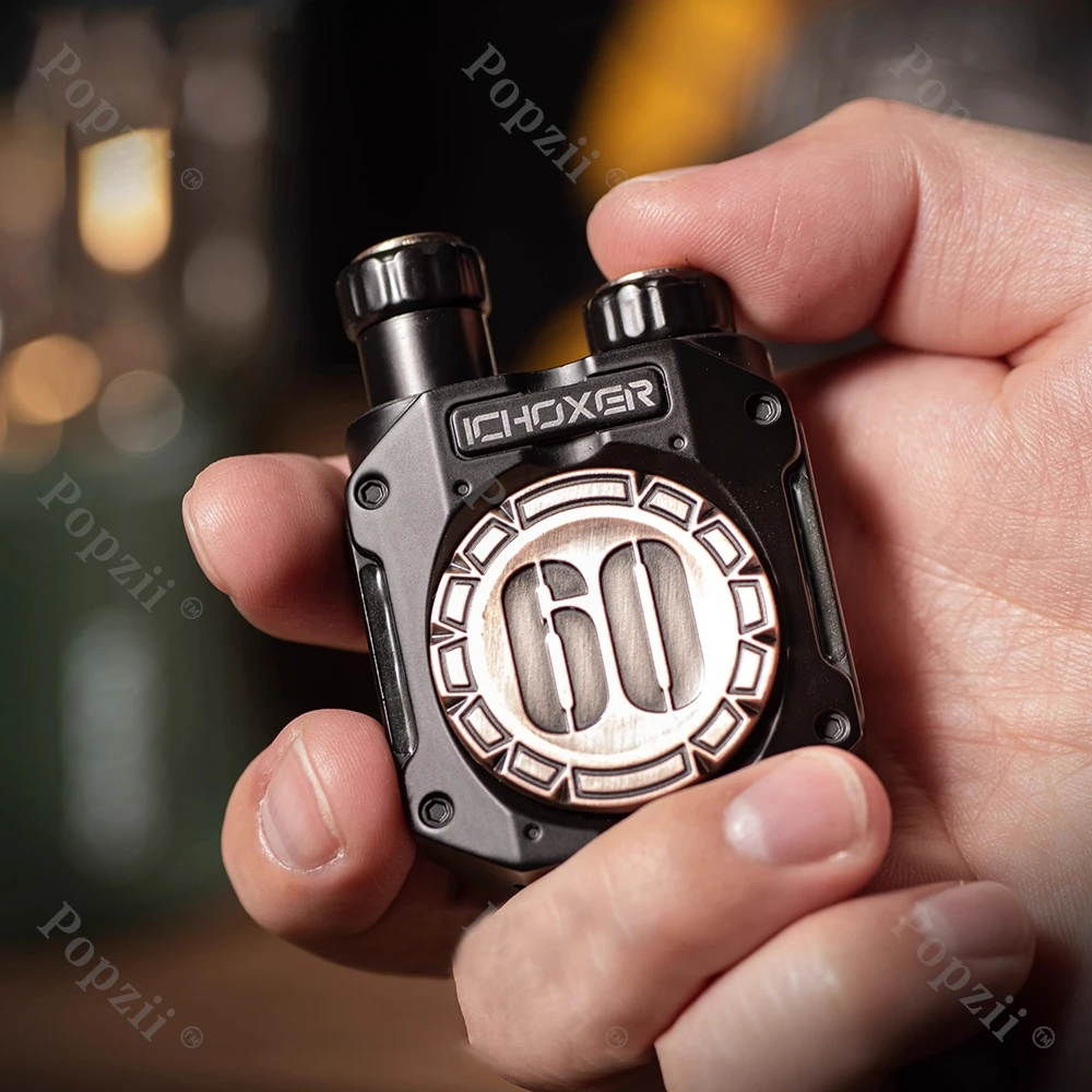 YUWU EDC ツインリンクスナップコイン フィジェットスピナー 多様な遊び方 フィジェットトイ クールなガジェット 大人用 ストレス解消おもちゃ