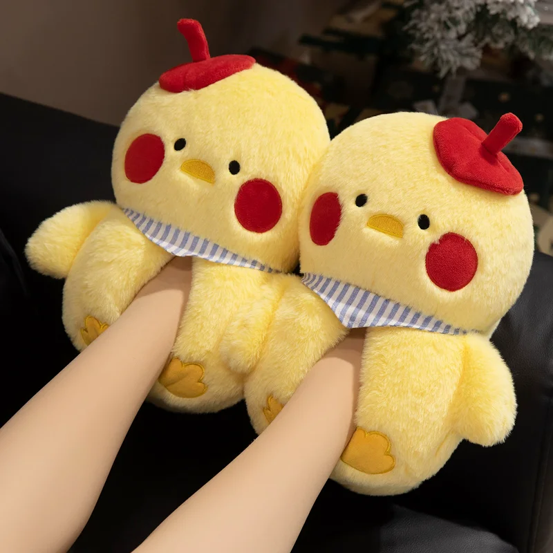 Love and Deepspace Cosplay Sylus Xavier Caleb Rafayel Plush Cotton Slippers Winter Cute Women'S Home Shoes Insulation Anti Slip