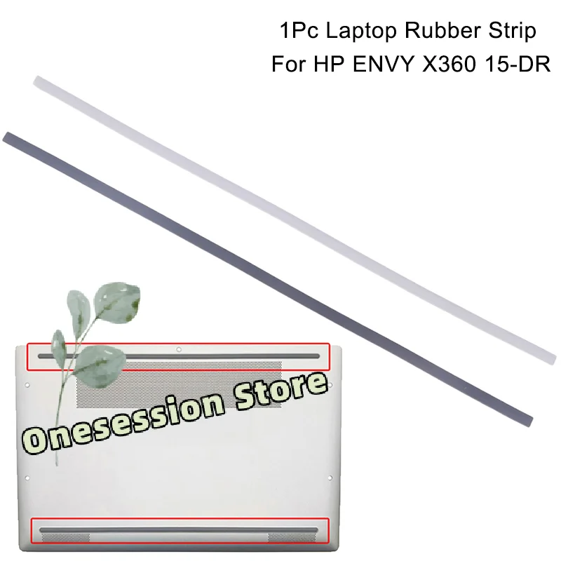 Replacement Feet Strip for HP ENVY x360 15-dr Laptop Non-Slip Rubber Bottom Cover Bumper Pad Set