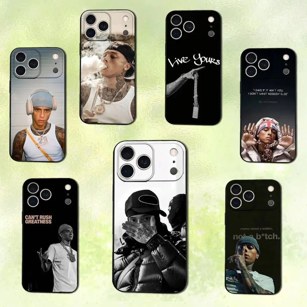 

Rapper C-Central C-Cee Cool Phone Case For iPhone 14,13,17,12,11,16,15,Plus,Pro Max,XS,X,XR,SE,Mini,Soft Silicone Black Cover