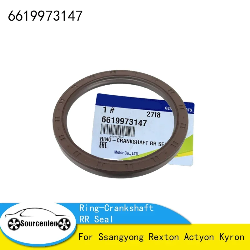 Brand New Genuine Ring-Crankshaft RR Seal 6619973147 for Ssangyong Rexton Actyon Kyron 66199-73147