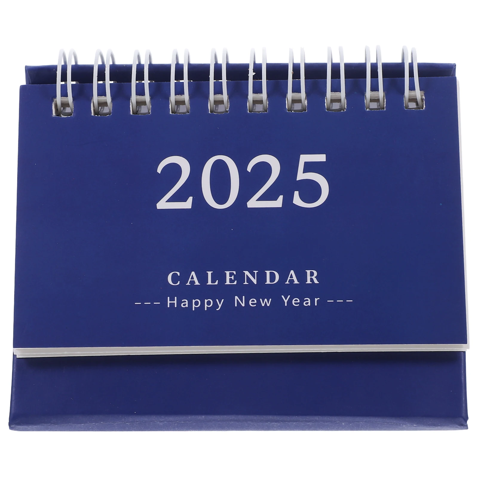 Small Desk Calendar Foldable Base Cartoon Design Household Monthly Standing Calendar Desktop Office Accessories