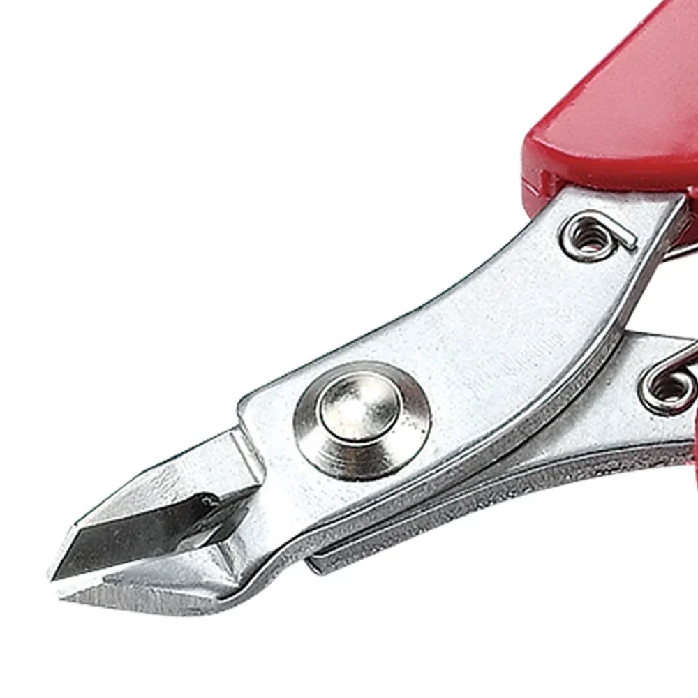 Imagem -04 - Alicate de Corte Diagonal de Proskit 1pk396a com Cabo Vermelho para Corte de Agulha Aço Inoxidável