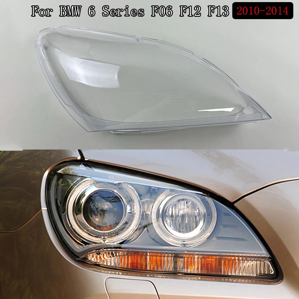 

For BMW 6 Series F06 F12 F13 2010~2014 Auto Accessory Replace A Transparent PC Lights Shell Headlight Headlamp Lens Covers