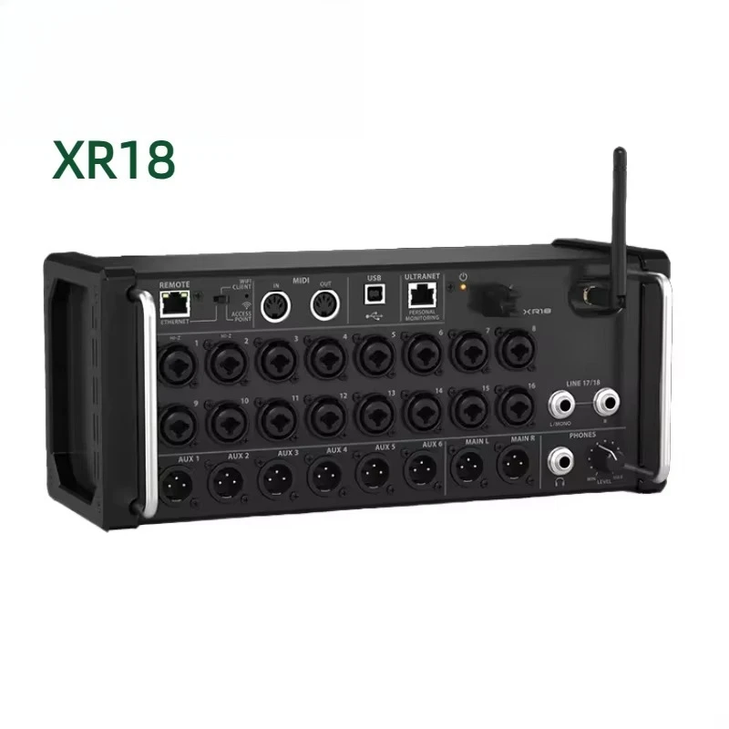 XR18 Professional Audio Console Mixer Board for Studio Sound & DJ Recording Car Audio System