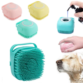 Silicone Pet Bath Gloves 1