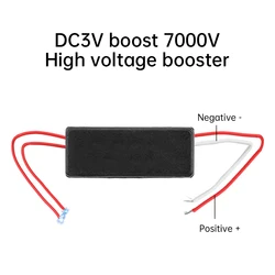 DC-DC 3V-4.8V do 7KV 7000V wzmacniacz moduł zasilania Generator wysokiego napięcia cewki zapłonowej do elektryczna packa na komary