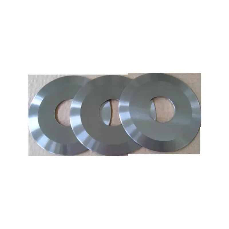 Custom Drawing Services Industrial Circular Slitting Blades SKD11 Round Customized Slitter Knives for Paper &