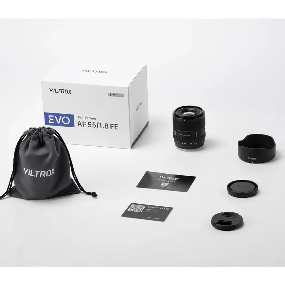 VILTROX 55mm F1.8 AF EVO STM フルフレームポートレートレンズ ソニー