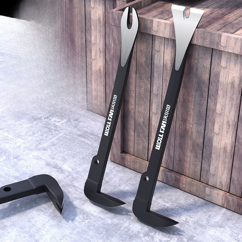 

Деревообработка Портативный подъемник для ногтей Автомобильная шина Плоский лом Деревянная коробка Удаление ногтей Инструмент для разборки пола Лом