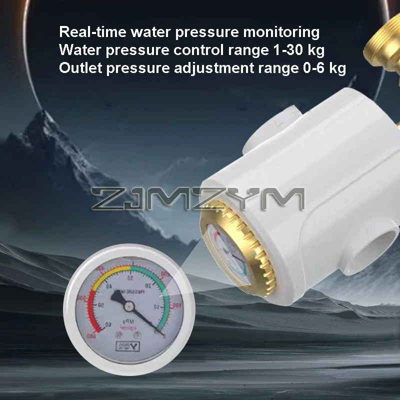 Voorfilter Terugspoeling Roestvrijstalen gaaszuiveraar Centrale voorfilter Waterfilter Sedimentfiltratie Waterfilter voor het hele huis