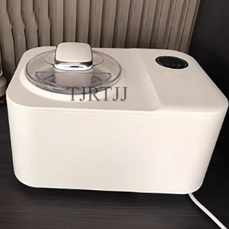 Commercial 220V Ice Cream Machine With Compressor Portable Mini Ice Cream Machine 1.2L