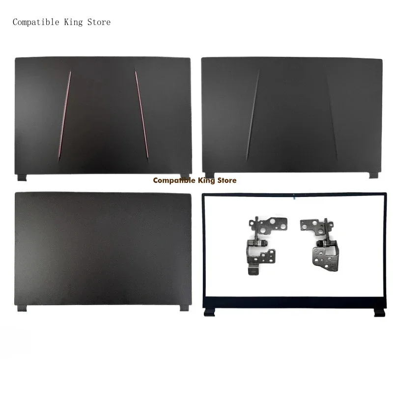 LCD Top Case Screen Bezel Frame Cover Hinges NEW Laptop Shell For MSI GE75 GP75 GL75 MS-17E1/17E2/17E3/17E4/17E5/17E7/17E8/17E9