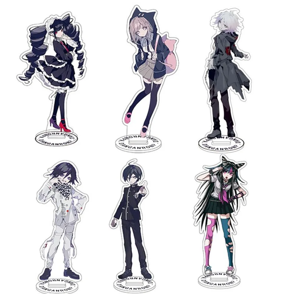 Anime Danganronpa 2 Nagito Komaeda Nanami Chiaki Acrylic Stand Ornaments Action Figures Cartoon Model Christmas Gifts Girls