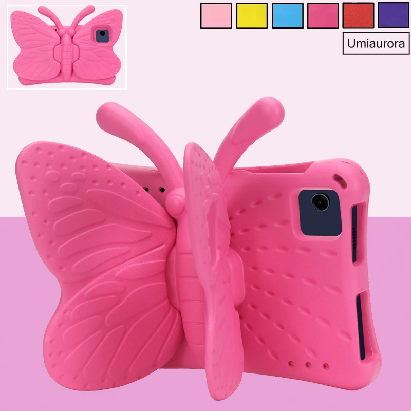 

For Samsung Tab A A7 A8 A9+ A11 Plus SM-X230 X210 X130 T500 T510 S6 Lite 10.4 inch Kids Shockproof EVA Tablet Case Stand Funda