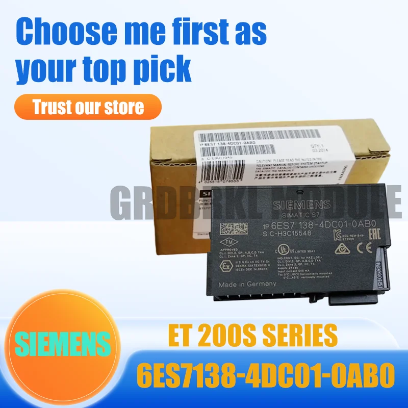 

New Original SIEMENS 6ES7138-4DC01-0AB0 6ES7 138-4DC01-0AB0 ET200S Stepper Motor Positioning Module