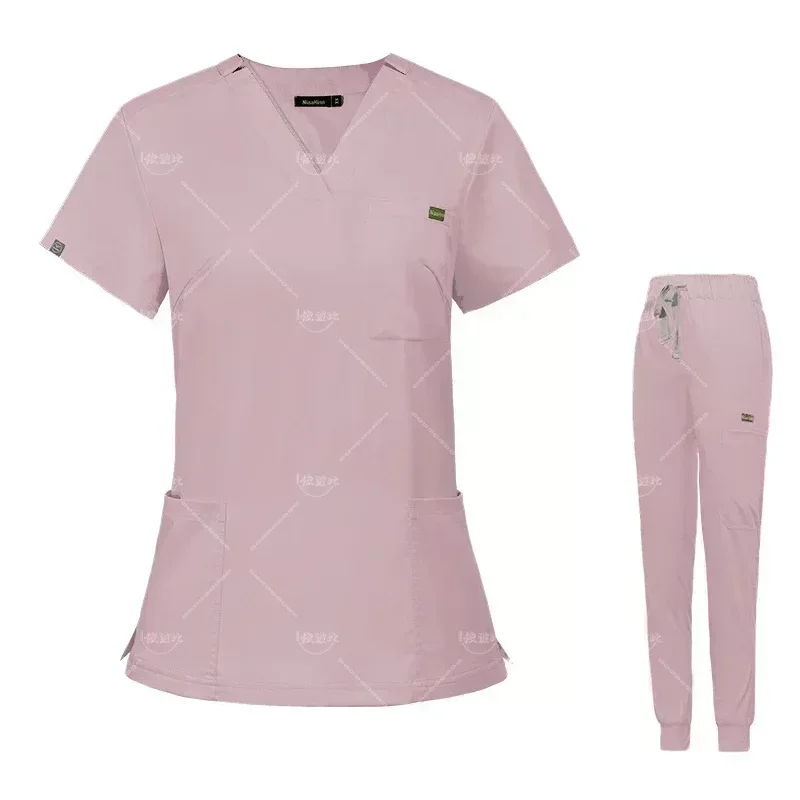 Nieuwe Operatiekamer Medisch Uniform Frosted Ziekenhuiswerk Frosted Set Medische Benodigdheden Verpleegkundige Tandheelkundig Uniform Werkuniform