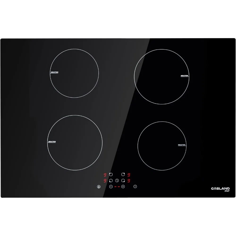 

Chef Induction Cooktop 30 Inch, Built-in Electric Cooktop 4 Burners Electric Stove Top, Sensor Control Induction Hob