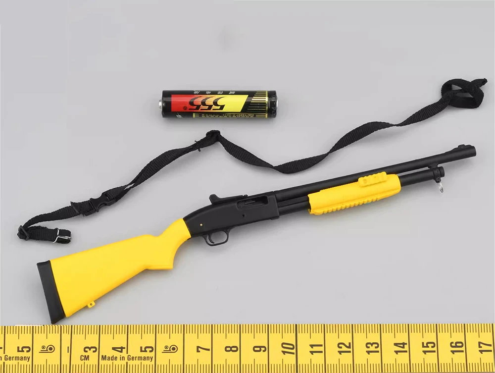 1/6 MMS9007 The British London Police Toys Model Female Weapon Model Yellow Color with Sling PVC Material Not Real Can't Fired