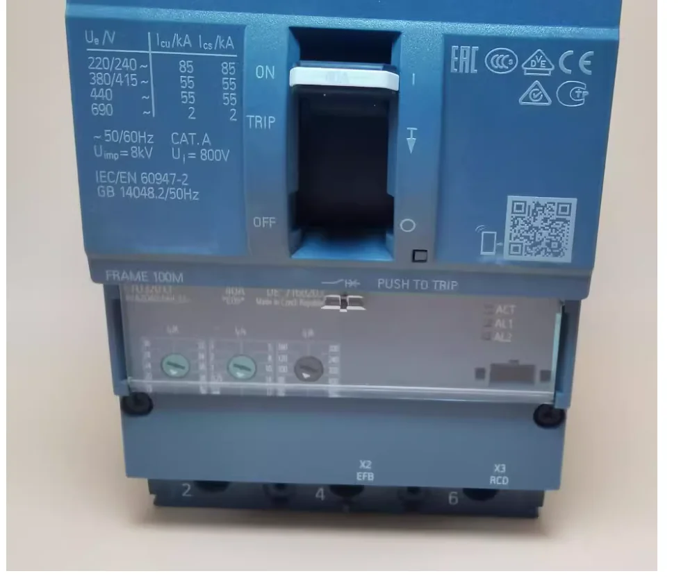 

Supply Of Original Circuit Breaker 3VA 40A 55kA 3P Fixed Type 3VA2040-5HL32-0AA0