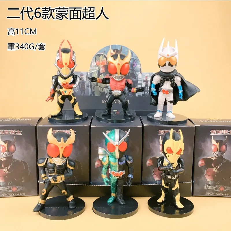 Caja ciega Kamen Rider - ¡En stock! Figura Ryuki/Decade, juguete de jinete enmascarado de 10 cm, decoración de escritorio coleccionable
