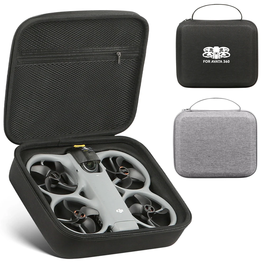 

Чехол для хранения дрона DJI Avata 360, жесткий защитный чехол, ударопрочный прочный кейс для Avata360, набор аксессуаров.