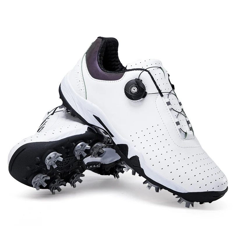 Nuove scarpe da golf professionali Scarpe da ginnastica da uomo Scarpe da ginnastica da golf da uomo per allenamento da golf di grandi dimensioni per uomo