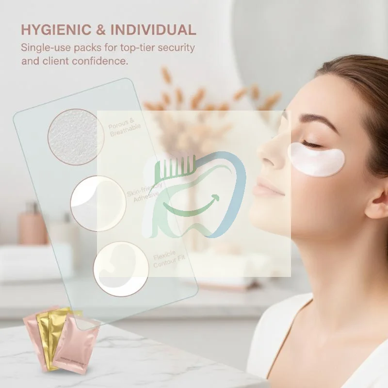 50 Pairs Eyelash Extension Patch Hydrogel Eye Patches Pads For Special Auxiliary Tools For Eyelash Extensions