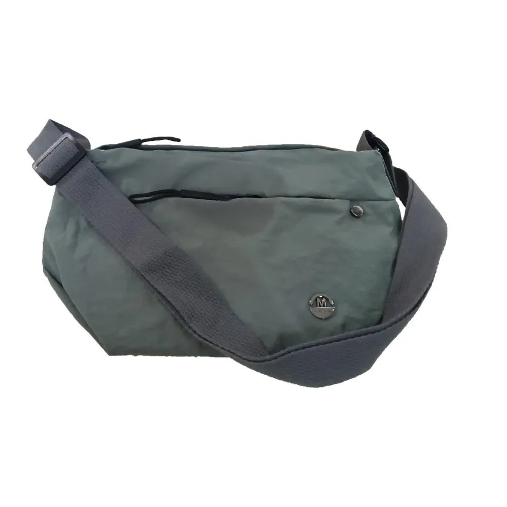 High Quality Quick-dry Nylon Shoulder Bag Harajuku Portable Men Crossbody Bag Korean Style Solid Color Mobile Phone Pack Outdoor