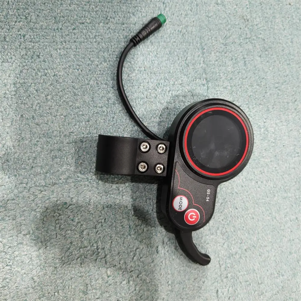 حار SalesElectric سكوتر 5pin إصبع خنق شاشة الكريستال السائل سلك متكامل QS-S4 سرعة متر التحكم للبيع #4