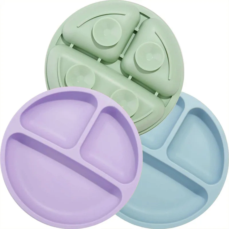 

Детская решетка для прикорма, круглая силиконовая тарелка, детская силиконовая тарелка