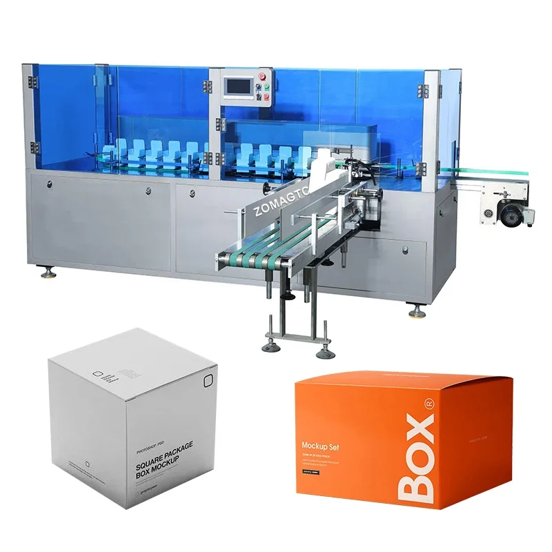 Carton Making Former Industrial Automatic Rigid Small Mini Case Erector Cardboard Packaging Box Folding Forming Erecting