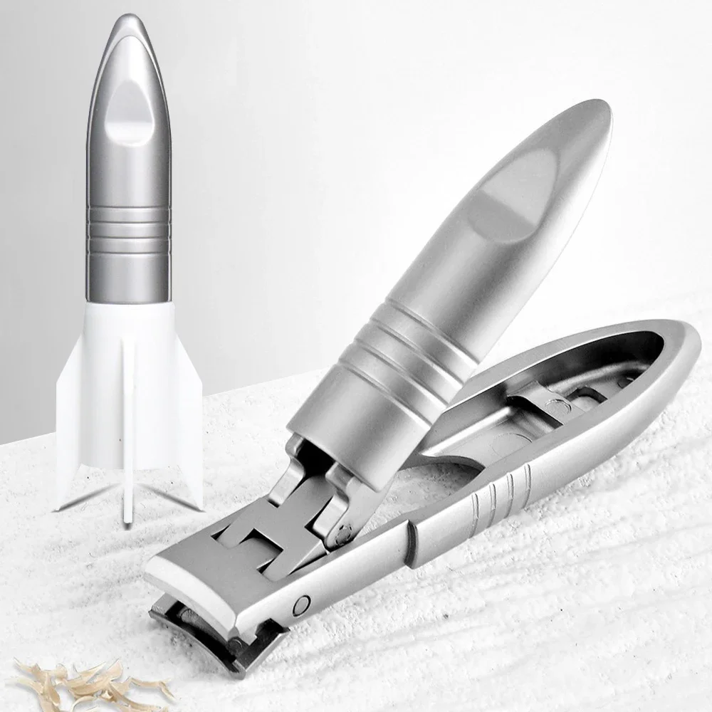 

1Pcs Nail Clippers Stainless Steel Wide Jaw Opening Manicure Fingernail Cutter Thick Hard Ingrown Toenail Scissors tools