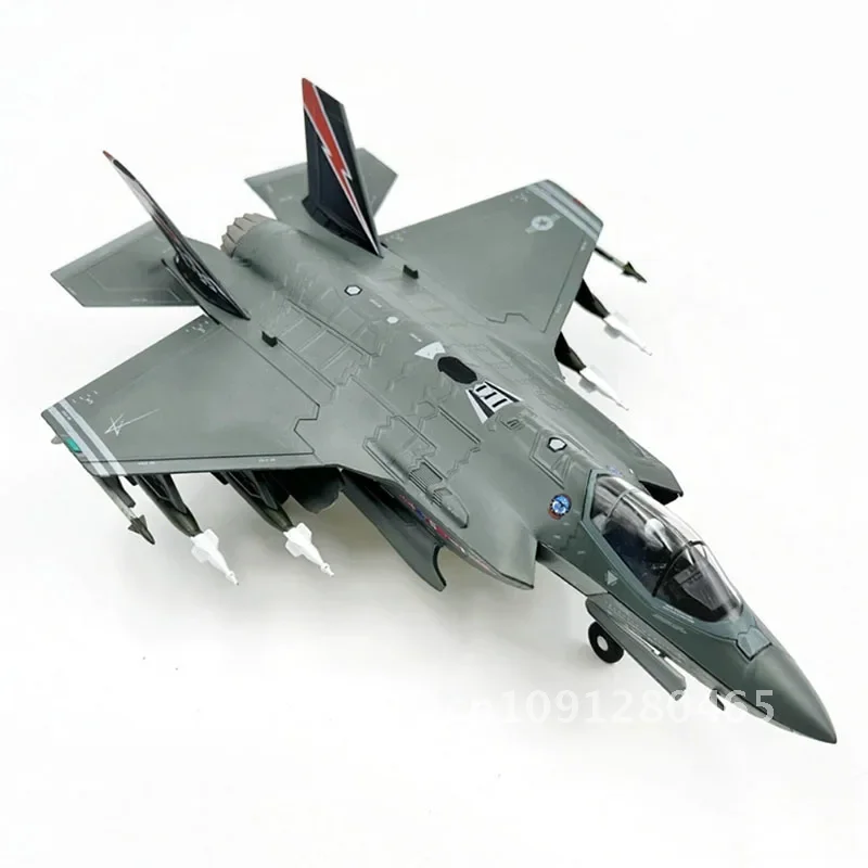 1/72 Acale USAF F35 F-35A Lighting II Fighter Plane Aircraft Airplane Diecast Alloy Metal Model Toy For Collection-Beast Mode