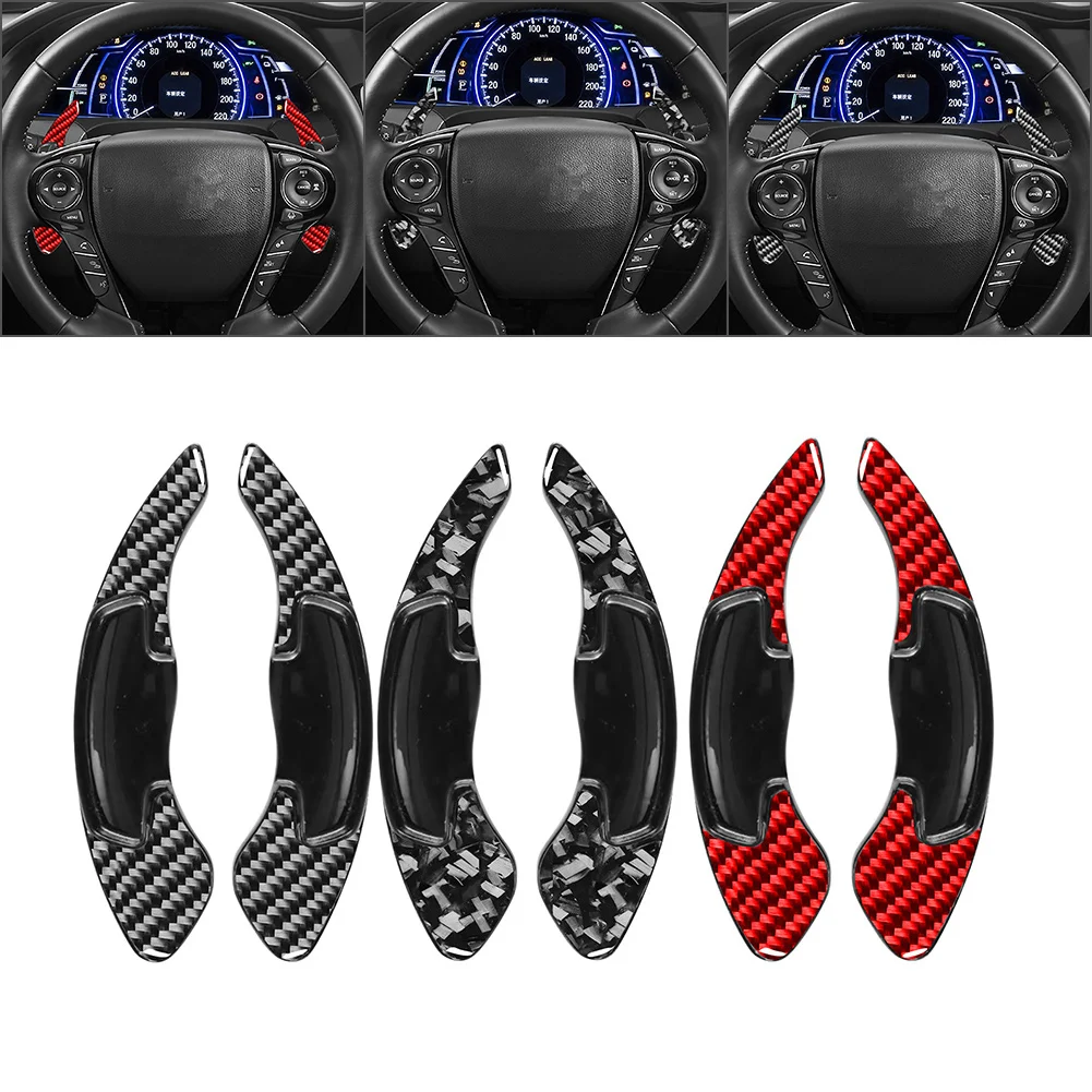 Car Steering Wheel Shift Paddle Extension For Honda Accord Civic 10th CR-V Odyssey UR-V Insight For Acura CDX MDX RDX ILX TLX