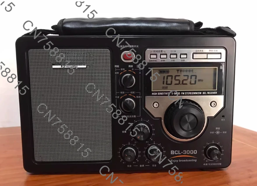 BCL-3000 full band ssb single sideband aviation band,90%New Stereo two-channel output high-end home radio