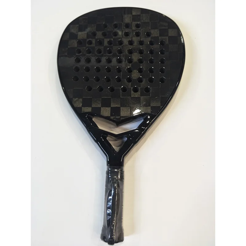 18K Padel Tennis Carbon Fiber Soft Eva Face Tennis Paddle Racquet Racket Padel Rackets Grip Two Discounts  Adult Men And Women