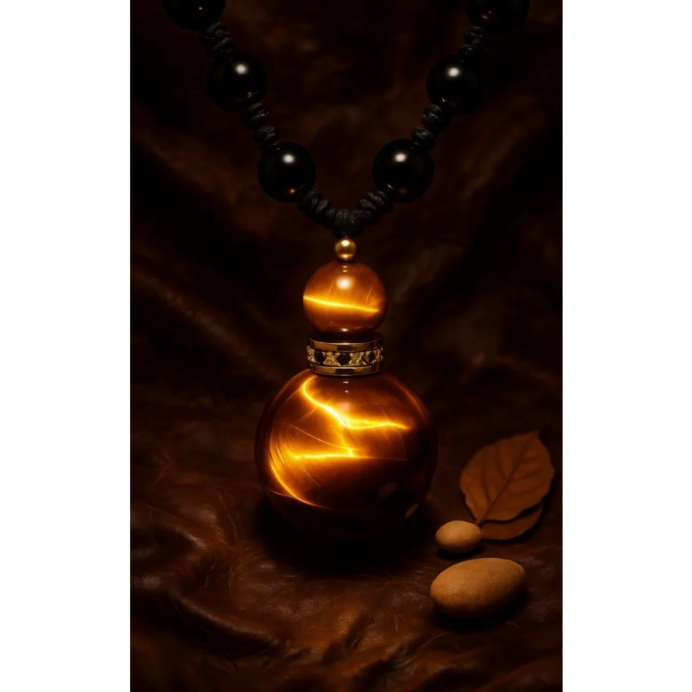 

Crystals Healing Stone Long Beaded Necklace 18mm Birthstone Balance Chakra Meditation Unisex