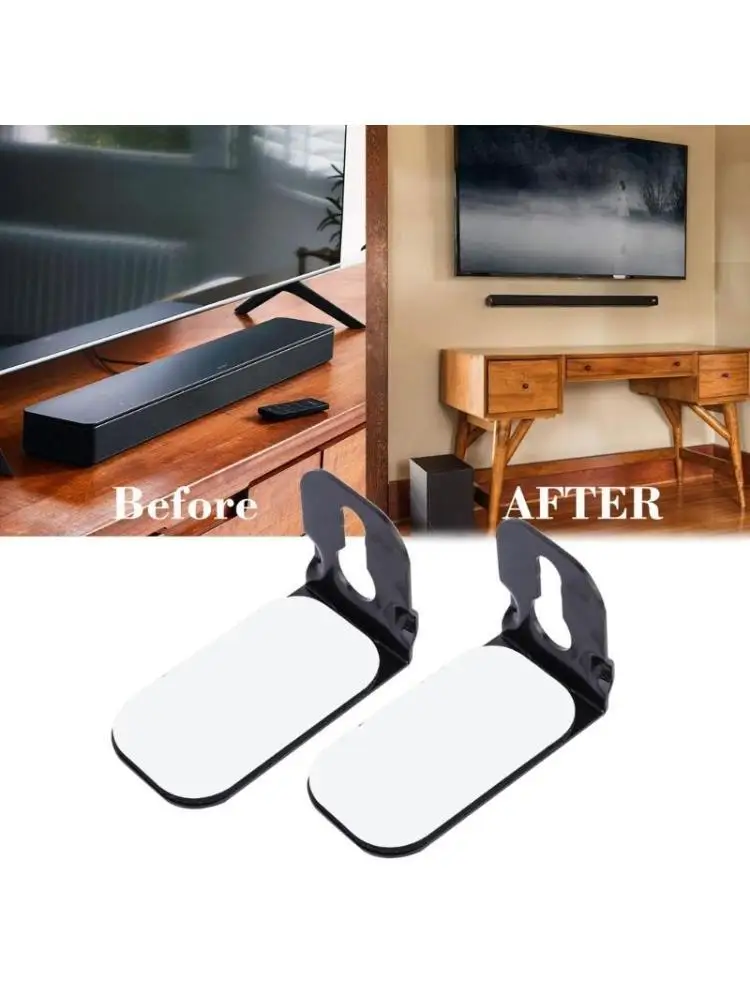 

652F Soundbars Mount Shelf Soundbar Hanger for Improve Entertainment Experience Soundbars Bracket Customizes Speaker Setups