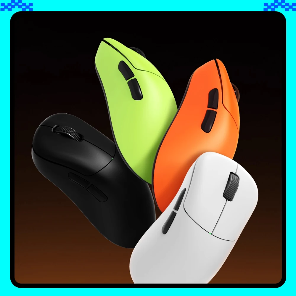 

Беспроводная мышь Rawm ER21 Pro, двухрежимная мышь, 8000 Гц, частота заката, Paw3950 Nordic52840, игровая мышь, легкие аксессуары для ПК