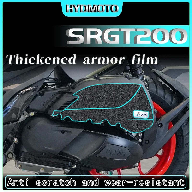 For Aprilia SRGT200 Modification of thickened protective stickers  decorative and wear-resistant accessories