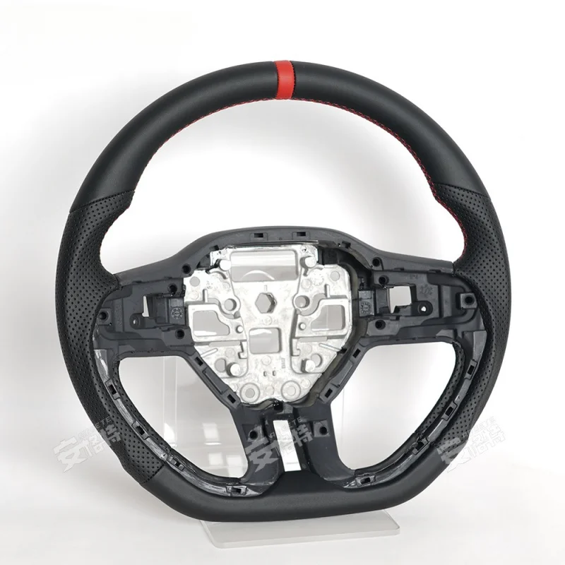 For Ford Mondeo (2022) American High-End Full Leather Sport Steering Wheel (Universal Modification Part)
