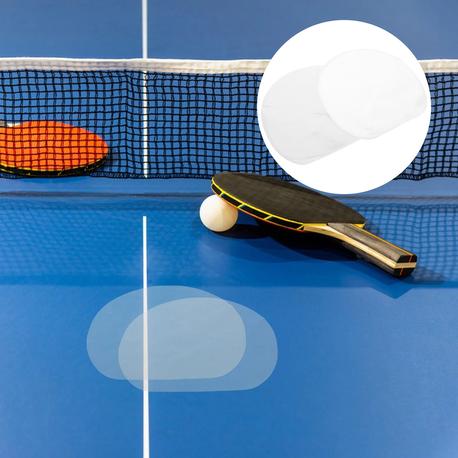 

25Pcs Table Tennis Replacement Cover Film Reusable Protective Sheet for Racket Maintenance Lightweight and Easy to Carry