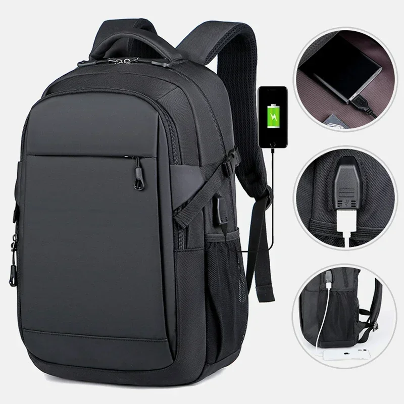 Large Capacity Backpack Men Laptop Backpacks 15.6