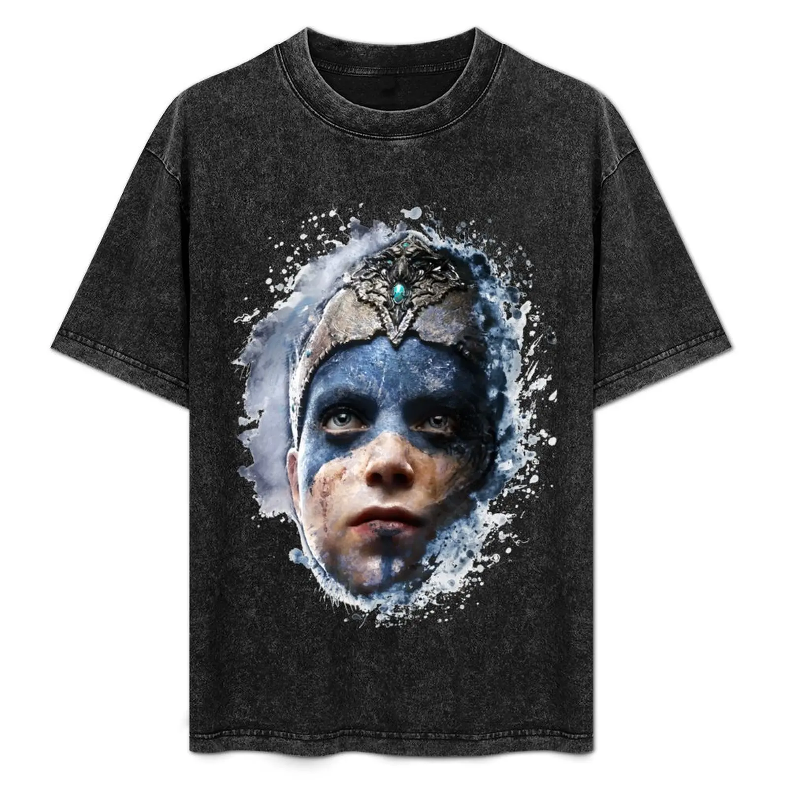 

Hellblade Senua's Sacrifice T-Shirt Basic Short Sleeve T-Shirt for Men