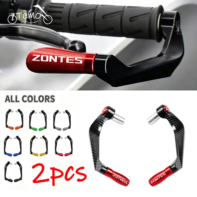 For ZONTES 368G 310V 310X 310T/R Zt250 G1 125 ZT125 125U Motorcycle Handlebar Grip Guard Brake Clutch Lever Protector