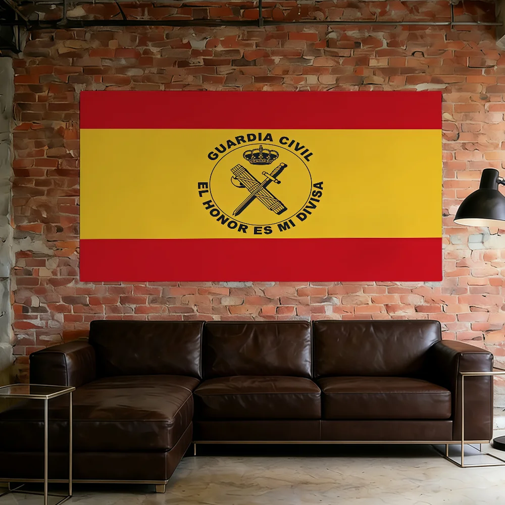 Spain Guardia Civil flag Best Price For Outdoor Camping Party Club Banner Decoration Ornaments